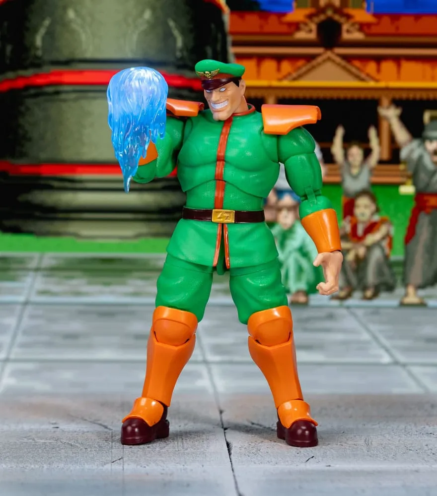 Ultra Street Fighter II: The Final Challengers Action Figure M. Bison Deluxe 15 cm